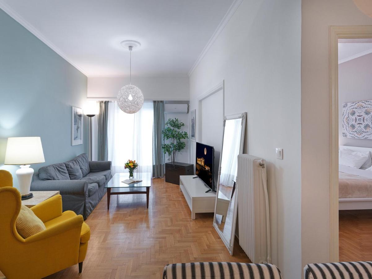 אתונה Spacious City Center Apartment מראה חיצוני תמונה